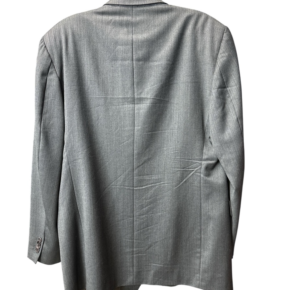 Ermenegildo Zegna Traveler Superfine Wool Blazer Sports Coat Gray - Size 40R - Picture 6 of 10